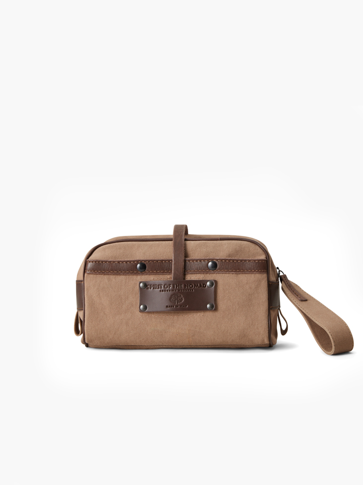 Nomad Toiletry Bag - Khaki in der Gruppe Accessoires / Taschen bei Spirit of the Nomad International AB (1400001)