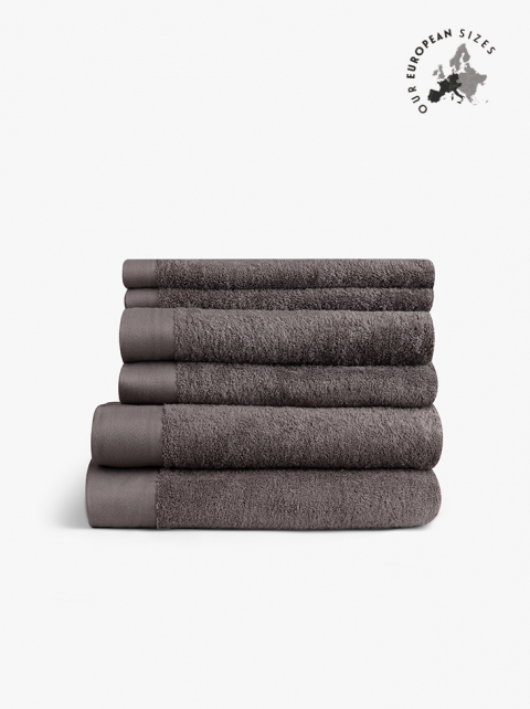 SPIRIT HANDTUCHSET SMALL - MISTY GREY EUROPE