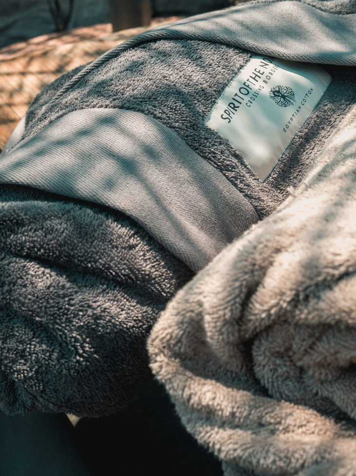 SPIRIT HANDTÜCHER - Misty Grey