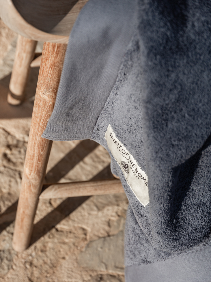 Spirit of the Nomad Handtücher Foggy Blue 100x150 cm