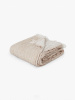 LEINEN TAGESDECKE - Desert Beige/Off White LEINEN TAGESDECKE - Desert Beige/Off White