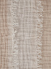 LEINEN TAGESDECKE - Desert Beige/Off White LEINEN TAGESDECKE - Desert Beige/Off White