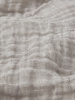 LEINEN TAGESDECKE - Misty Grey/Off White LEINEN TAGESDECKE - Misty Grey/Off White