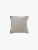 KISSENBEZUG EDLER SAMT - Stone Greige KISSENBEZUG EDLER SAMT - Stone Greige