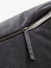 KISSENBEZUG EDLER SAMT -  Lava Grey KISSENBEZUG EDLER SAMT -  Lava Grey